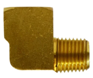 3/4" MPT X 3/4" FPT ST ELL, BRASS